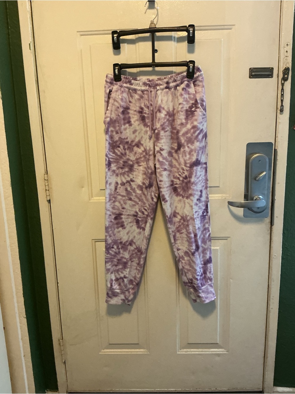 Jenni Lavender Tie-Dye Lounge Shorts